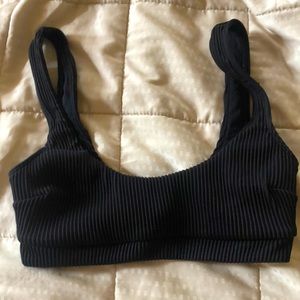 Hollister Ribbed Bikini Top